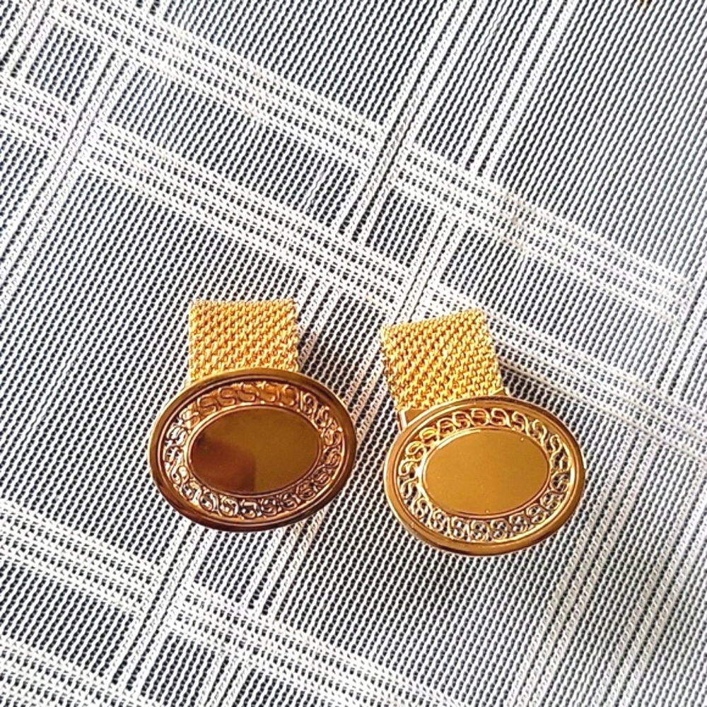 Anson Vintage Goldtone Cufflinks
